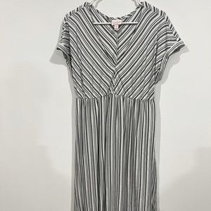 Striped Maternity Dress